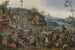 La Kermesse de Saint Georges avec la danse autour du mât de mai - Pieter Brueghel le Jeune — vista dell’opera
