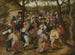 Danza nuziale all'aperto - Pieter Brueghel il Giovane — vista dell’opera
