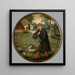 Chi sa perché le oche camminano a piedi nudi - Pieter Brueghel il Giovane — quadro incorniciato alla parete