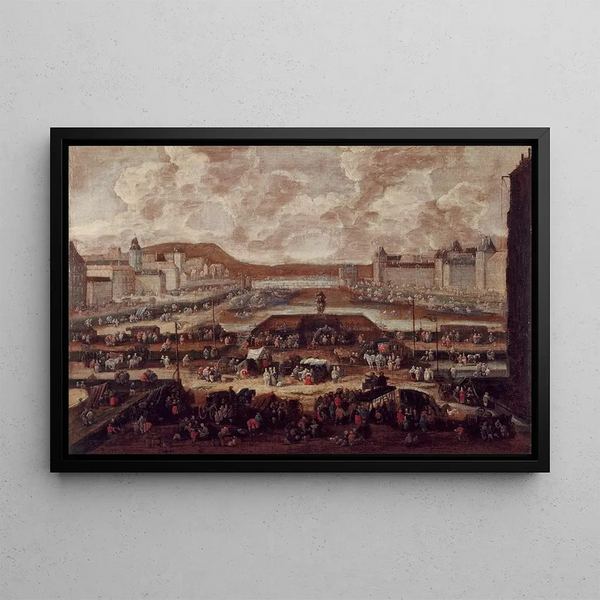 Pieter Casteels - Le PontNeuf la Seine et le Louvre.webp