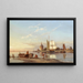 Hoorn sur le Zuiderzee Paesi Bassi - Pieter Cornelis Dommersen — quadro incorniciato alla parete