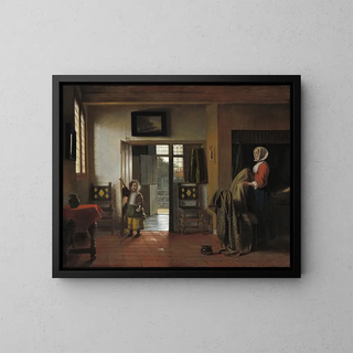 Pieter De Hooch - The Bedroom.webp