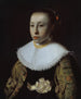 Ritratto di una giovane ragazza - Pieter Dubordieu — vista dell’opera
