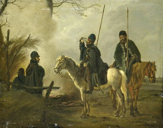 Poste cosaque nel 1813 - Pieter Gerardus van Os — vista dell’opera