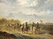 Cosaques su un sentiero di campagna vicino a Bergen, in Olanda del Nord, 1813 - Pieter Gerardus van Os — vista dell’opera