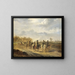 Cosaques su un sentiero di campagna vicino a Bergen, in Olanda del Nord, 1813 - Pieter Gerardus van Os — quadro incorniciato alla parete