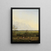 Vista lontana delle praterie di Graveland - Pieter Gerardus van Os — quadro incorniciato alla parete