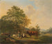 Paesaggio ondulato con un pastore e bestiame - Pieter Gerardus van Os — vista dell’opera