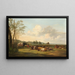 Paesaggio con bestiame - Pieter Gerardus van Os — quadro incorniciato alla parete