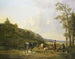 Paesaggio con pastori e bestiame - Pieter Gerardus van Os — vista dell’opera