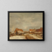 Le casematte prima di Naarden 1814 - Pieter Gerardus van Os — quadro incorniciato alla parete
