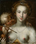 Venere e Cupido - Pieter Isaacsz — vista dell’opera