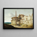 Chiesa di Santa Maria della Febbre Roma - Pieter Jansz Saenredam — quadro incorniciato alla parete