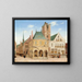 L'antico municipio di Amsterdam - Pieter Jansz Saenredam — quadro incorniciato alla parete
