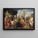 Il sacrificio di Didone a Giunone - Pieter Lastman — quadro incorniciato alla parete