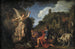 L'Angelo Raffaele si congeda dal vecchio Tobit e dal suo figlio Tobia - Pieter Lastman — vista dell’opera