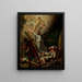 La Resurrezione - Pieter Lastman — quadro incorniciato alla parete