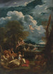 Paesaggio con l'enlèvement d'Europa - Pieter Mulier le Jeune — vista dell’opera