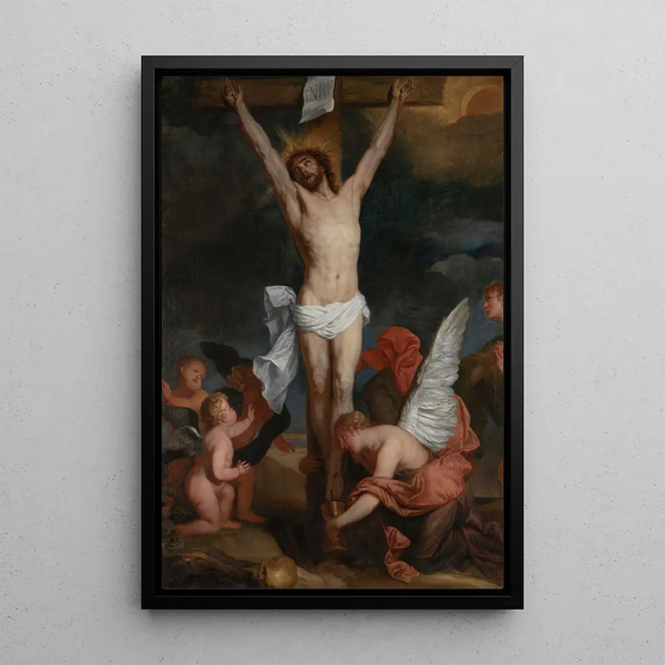 Christ en croix - Pieter Pauwel Thijs — quadro incorniciato alla parete