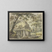 Mulino nella foresta - Pieter Pietersz Barbiers — quadro incorniciato alla parete