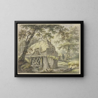 Pieter Pietersz Barbiers - Mill in the forest.webp