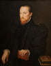 Uomo rosso barbuto seduto - Pieter Pourbus — vista dell’opera