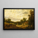 Paesaggio ondulato - Pieter Stalpaert — quadro incorniciato alla parete