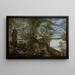 Paesaggio con un mulino - Pieter Stevens — quadro incorniciato alla parete