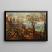 Fiera della campagna - Pieter Stevens II — quadro incorniciato alla parete