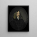 Ritratto di Johan de Reus, direttore della Camera di Rotterdam della Compagnia delle Indie orientali olandese, eletto nel 1657 - Pieter van der Werff — quadro incorniciato alla parete