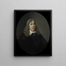 Ritratto di Willem Hartigsvelt, direttore della Camera di Rotterdam della Compagnia delle Indie Orientali olandese, eletto nel 1657 - Pieter van der Werff — quadro incorniciato alla parete