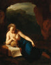 La Madeleine penitente in una grotta - Pieter van der Werff — vista dell’opera
