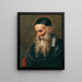 Un uomo barbuto - Pieter van Mol — quadro incorniciato alla parete