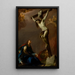 Modello pour un retablo della Crocifissione con la Vergine Maria, Maddalena e San Giovanni - Pietro Bardellino — quadro incorniciato alla parete