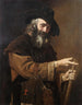 Vecchio pellegrino - Pietro Bellotti — vista dell’opera