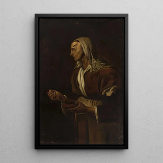 Pietro Bellotti - Portrait of an old woman with a bowl.webp