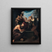 Matrimonio mistico di Santa Caterina - Pietro Faccini — quadro incorniciato alla parete
