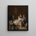 Il risveglio della dama - Pietro Longhi — quadro incorniciato alla parete