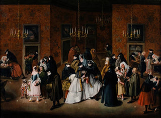 Le Ridotto - Pietro Longhi — vista dell’opera