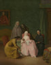 La visita - Pietro Longhi — vista dell’opera