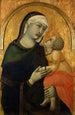Vierge à l'Enfant - Pietro Lorenzetti — vista dell’opera