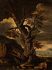 Un albero colpito da un fulmine - Pietro Montanini — vista dell’opera