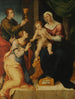 Mariage mystique de Sainte Catherine - Pietro Negroni — vista dell’opera