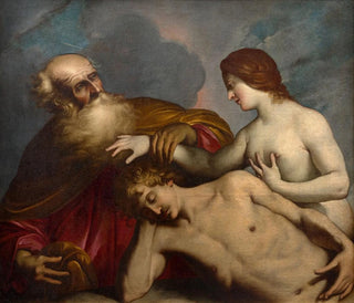 Creazione di Adamo ed Eva - Pietro Ricchi — vista dell’opera