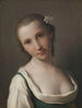Una giovane donna - Pietro Rotari — vista dell’opera