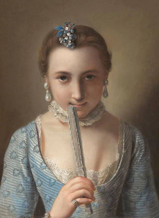 Pietro Rotari - Young Woman with a Fan.webp