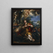 Sainte Martine rifiuta di adorare le idoli - Pietro da Cortona — quadro incorniciato alla parete