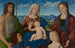 Vergine con Bambino, santi e donatori - Pietro degli Ingannati — vista dell’opera