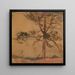 Pins parasols roses al tramonto - Firenze Est — quadro incorniciato alla parete