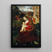 Vierge à l'Enfant avec Saint Jean-Baptiste - Pinturicchio — quadro incorniciato alla parete
